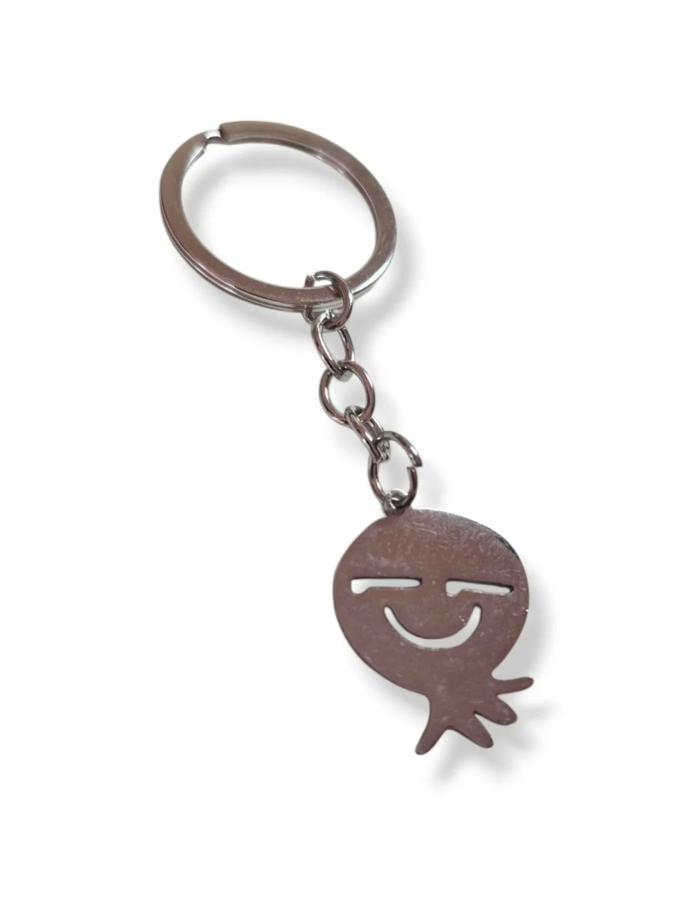Smiling Octopus Keychain Key Holder - Pink